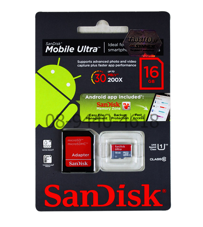 SandiskMicroSD16GBClass10