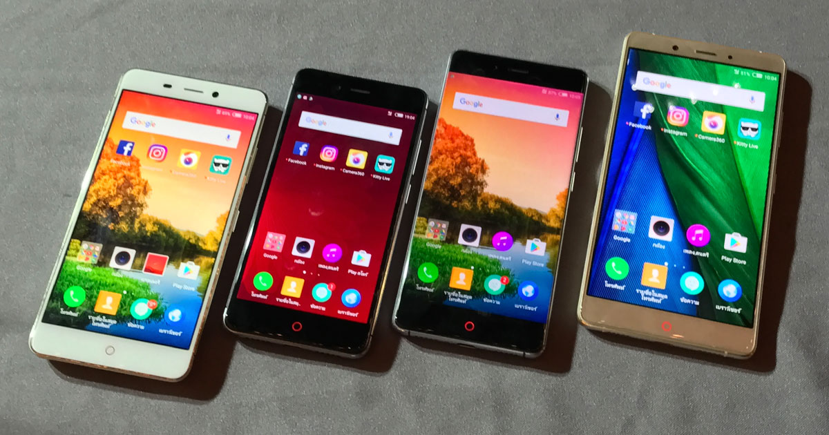 Nubia Z11, Z11 Max, Z11 Mini และ N1