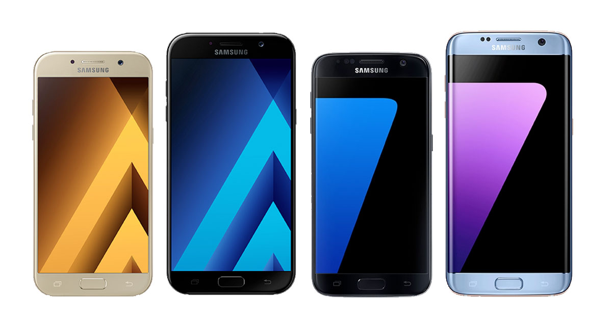 Samsung ลดราคา S7, S7 edge, A5 2017 , A7 2017