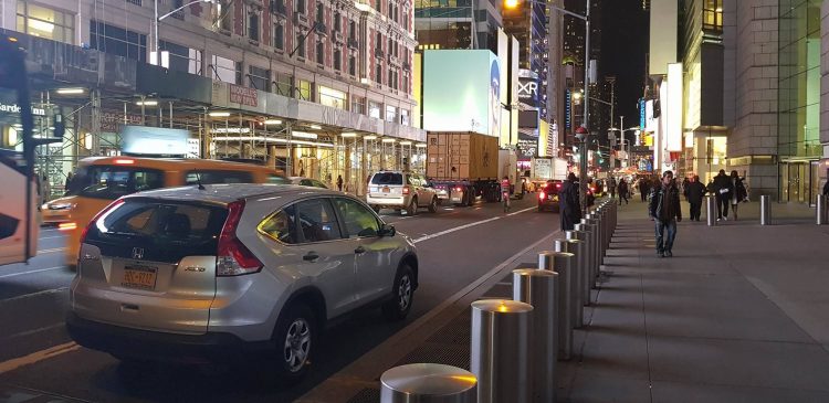 กล้อง Samsung Galaxy S8 New York city แสงน้อย กลางคืน