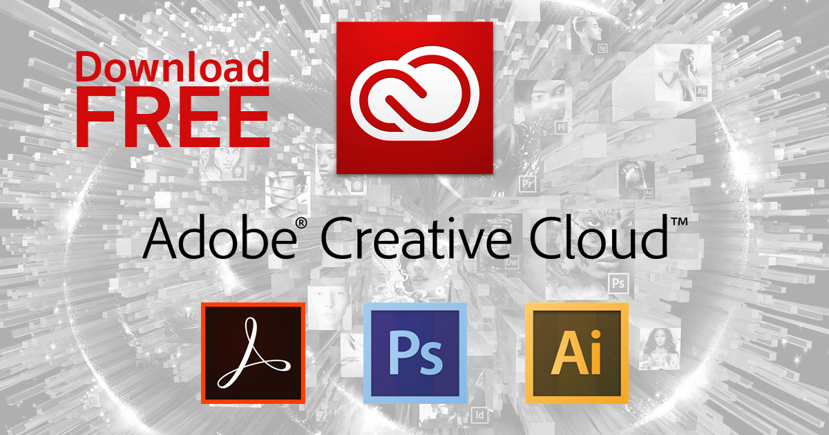Adobe cc Free download Photoshop Illustrator