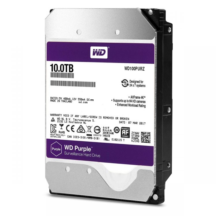 WD Purple 10 TB ราคา