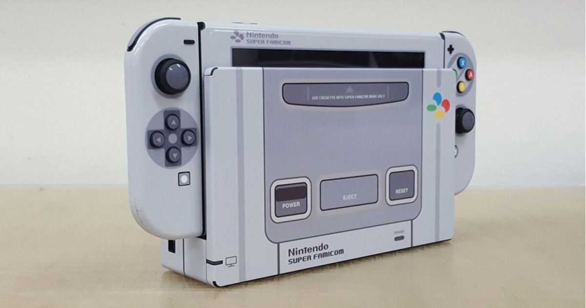 Nintendo Switch ให้กลายเป็นเครื่อง Super Famicom