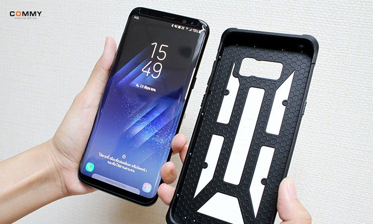 Samsung Galaxy S8 และ S8+ กระจกกันรอย TPG 3D Version 2