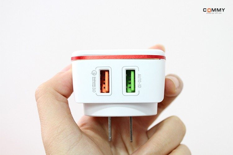 COMMY Auto ID Quick Charge 4.2 A