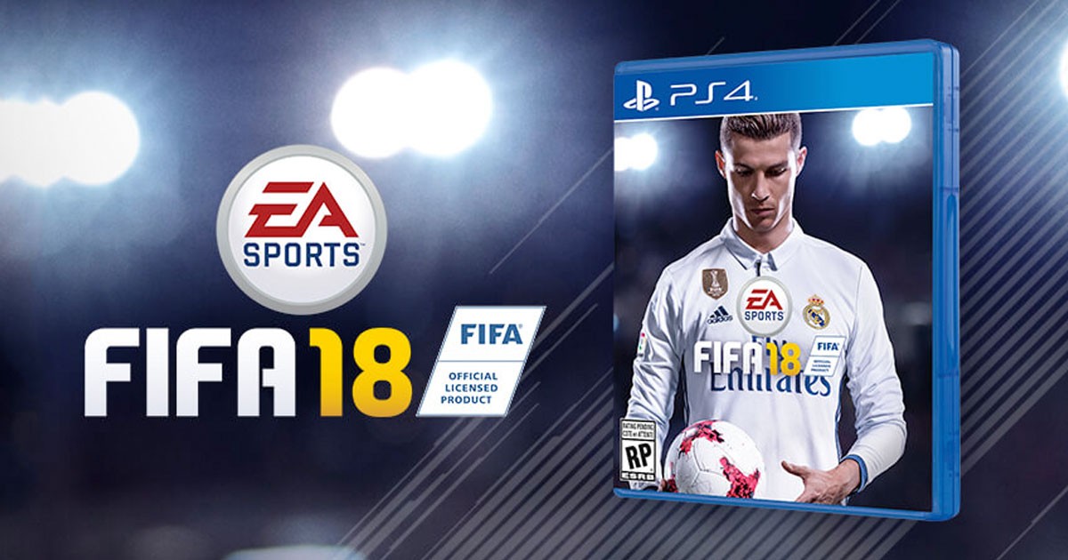 เปิดตัว FIFA 18 พระเอกปีนี้คือ คริสเตียโน โรนัลโด วางขาย 29 ก.ย.