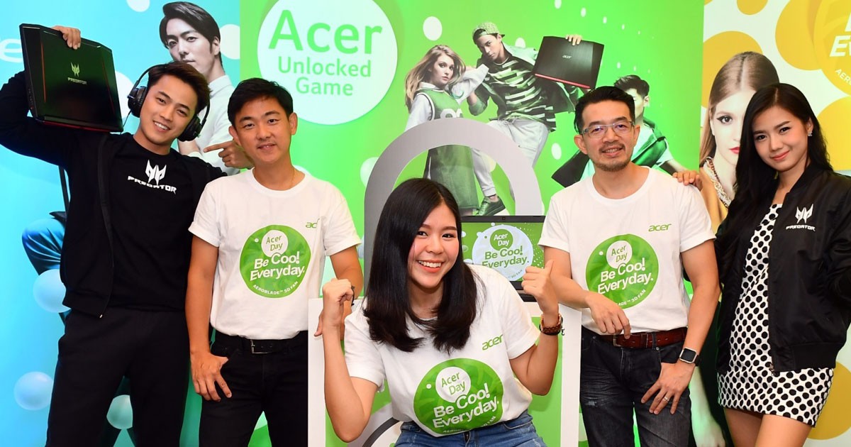 เอเซอร์จัดงาน Acer Day เพื่อคอเกม อัพเดทนวัตกรรมไอทีล่าสุดเพื่อคอเกมตัวจริง