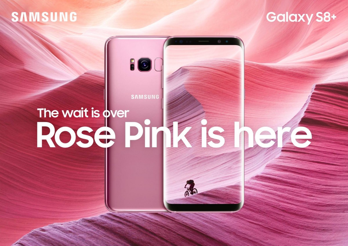 Samsung Galaxy S8+ Pink Rose สีใหม่ วางจำหน่ายในไทยแล้ว