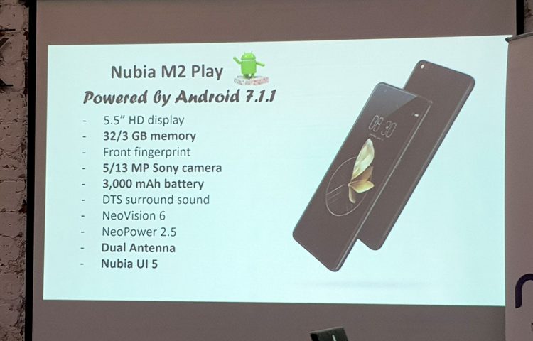 Nubia เปิดตัว 3 รุ่นใหม่ในไทย Z17 Mini Aurora Blue , M2 Play, Z9 mini Lazada