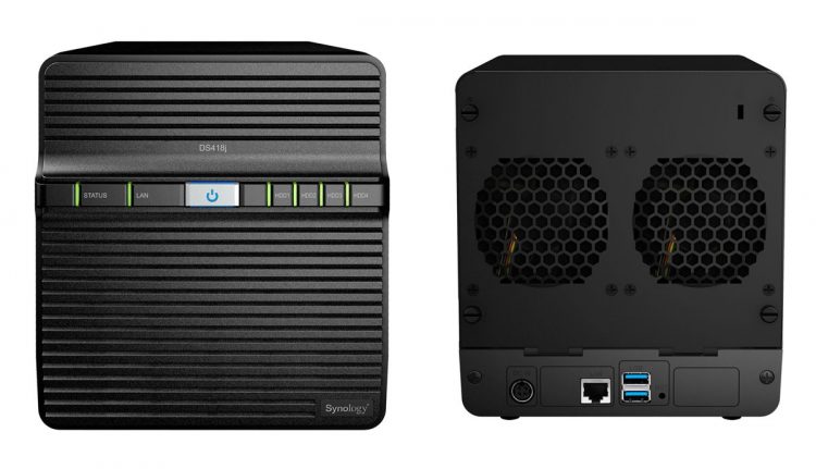 Synology DS418j DiskStation Network Attached Storage (NAS)
