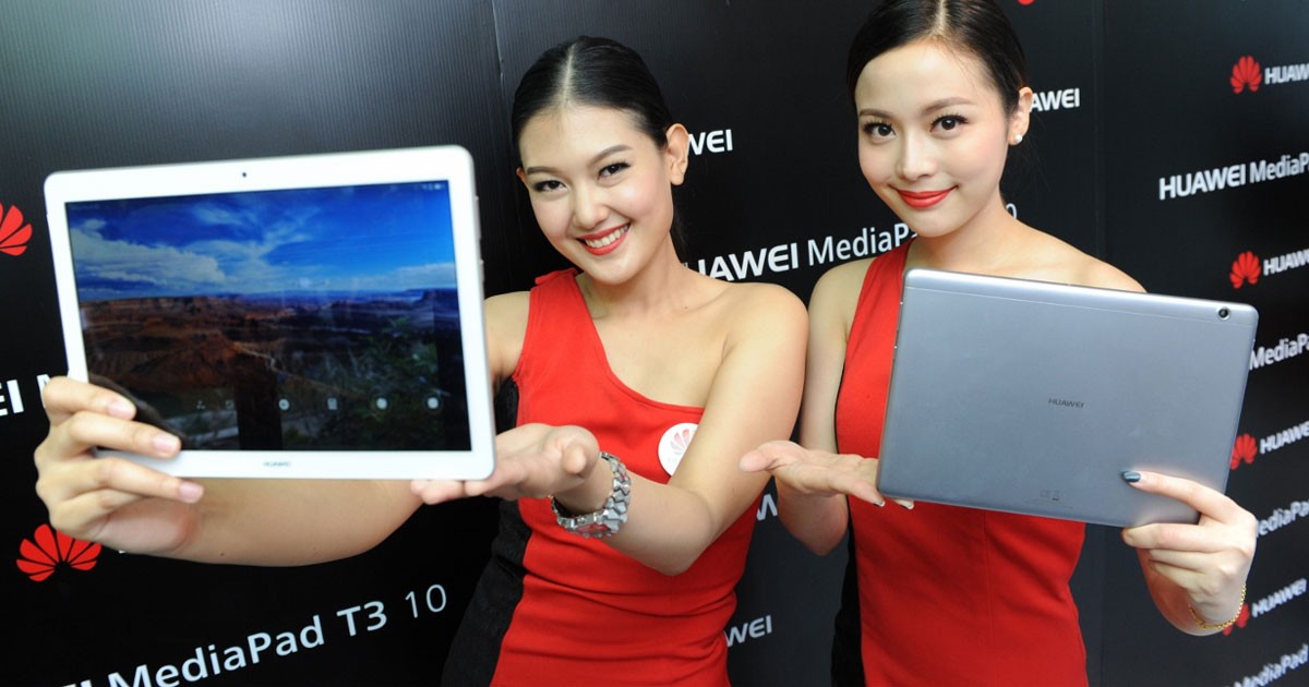 Huawei MediaPad T3 10 แท็บเล็ตจอใหญ่เน้นบันเทิง ราคา 8,900 บาท