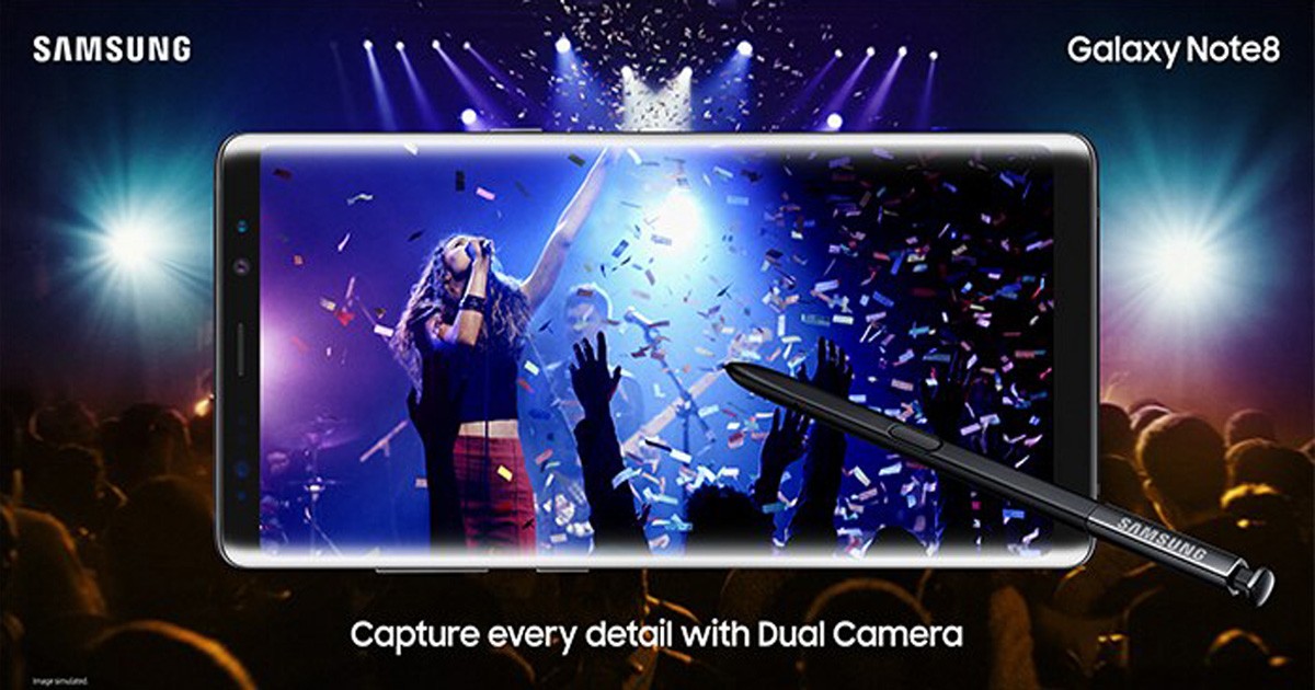 เปิดตัว Samsung Galaxy Note 8 สมาร์ทโฟนพร้อมปากกา S Pen ที่ทรงพลังที่สุด!