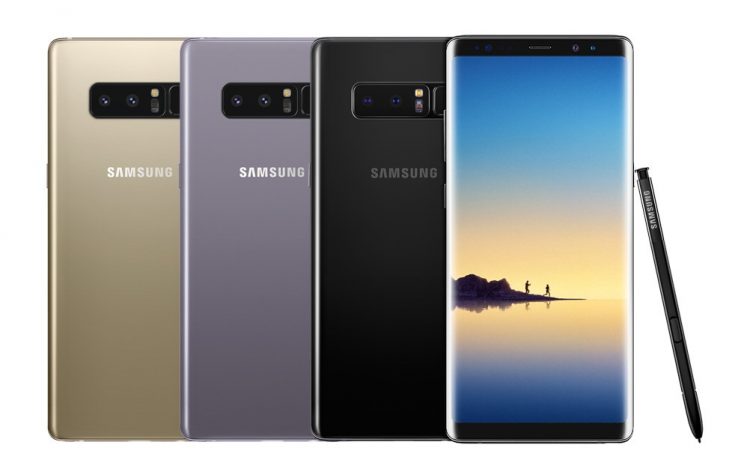Samsung Galaxy note8 color