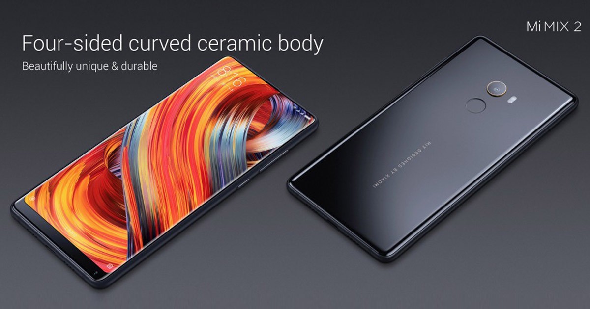 Xiaomi Mi Mix 2 ราคา เครื่องหิ้ว pantip