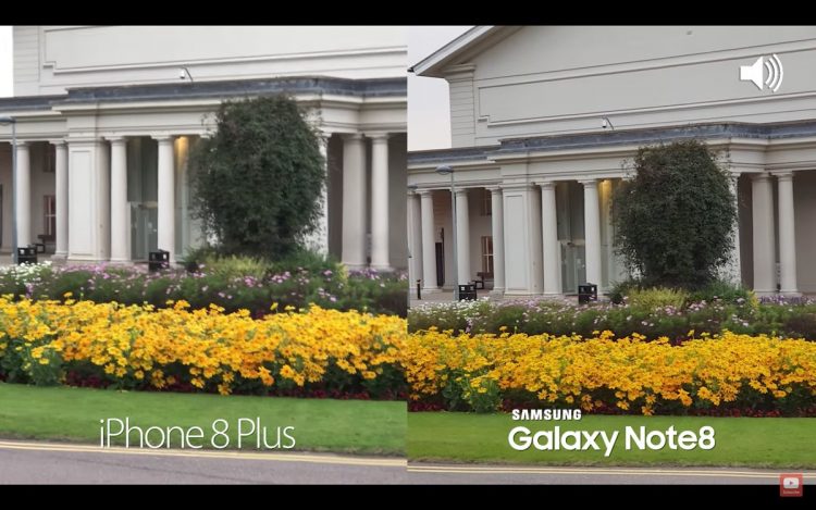 รีวิวกล้อง iPhone 8 Plus กับ Samsung Galaxy Note8