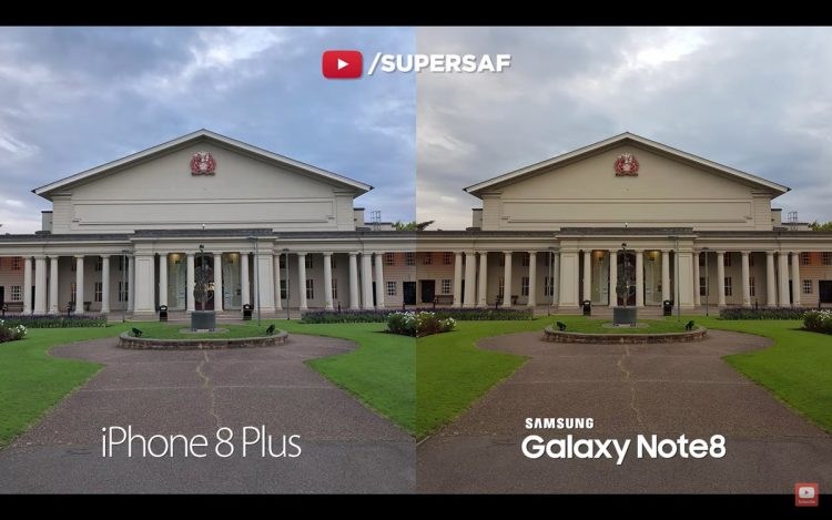 รีวิวกล้อง iPhone 8 Plus กับ Samsung Galaxy Note8