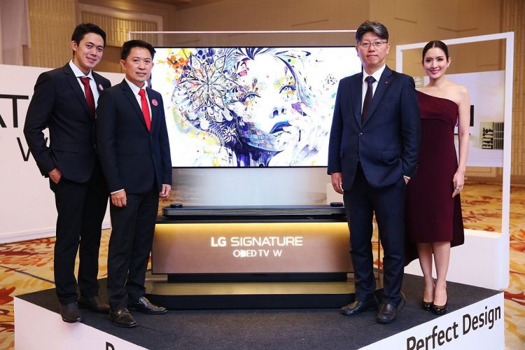 LG SIGNATURE OLED TV W7T วอลเปเปอร์ทีวี ไร้ขอบบางเฉียบ มาถึงไทยแล้ว ราคา 299990 บาท
