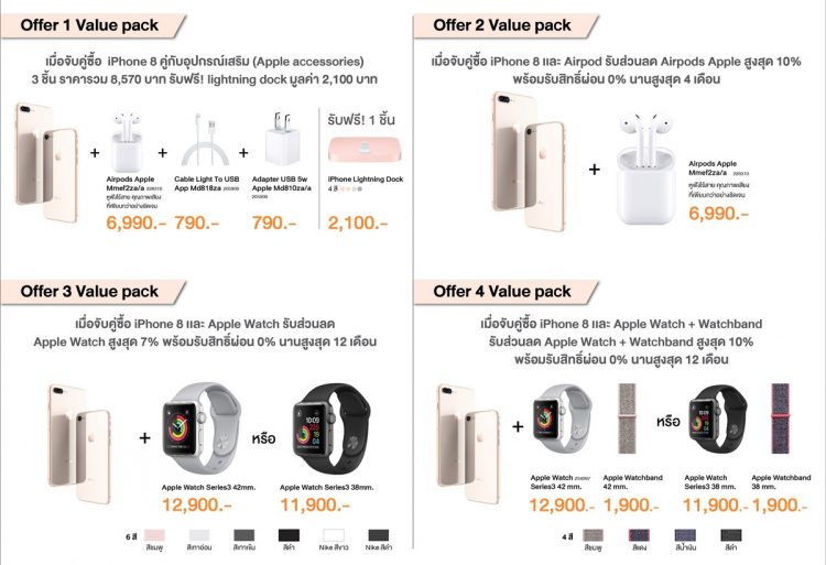 Power Buy โปรโมชั่น iPhone 8 ราคา ผ่อน 0%