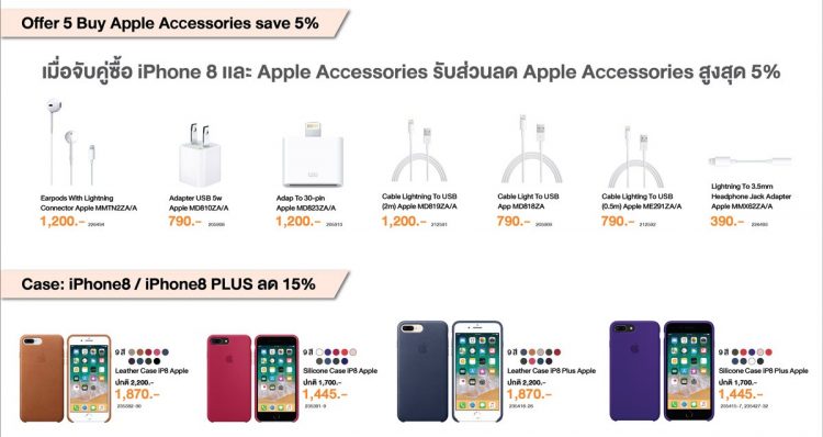 Power Buy โปรโมชั่น iPhone 8 ราคา ผ่อน 0%