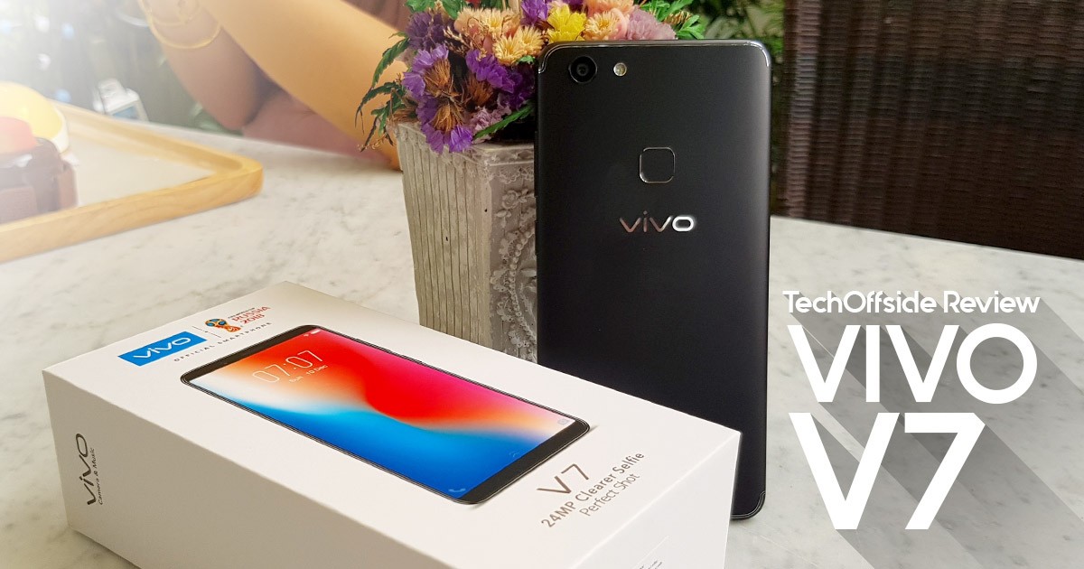 รีวิว Vivo V7 ราคา ผ่อน 0% MBK