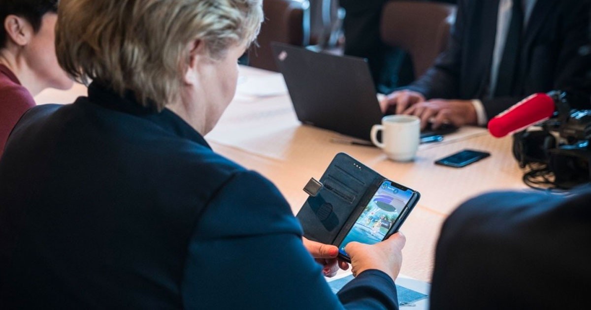 Erna Solberg Pokemon GO