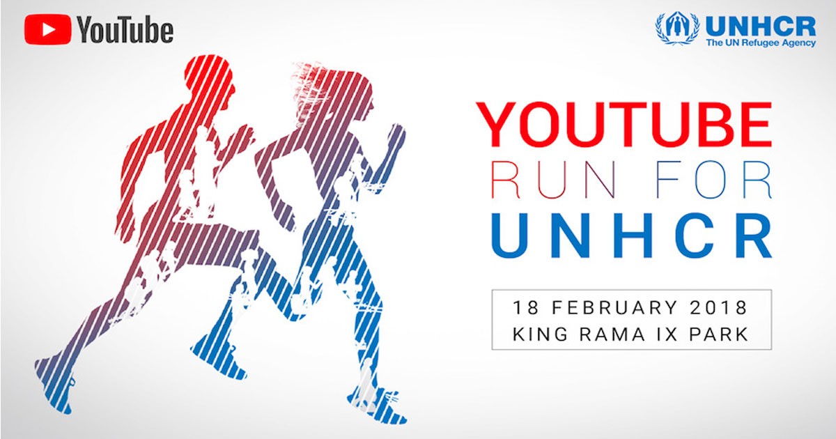 UNHCR จับมือ Google ร่วมจัดงานวิ่งการกุศล YouTube Run for UNHCR