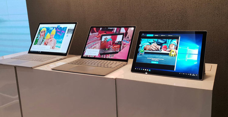 Microsoft เปิดตลาด Surface Book 2 และ Surface Laptop ราคา