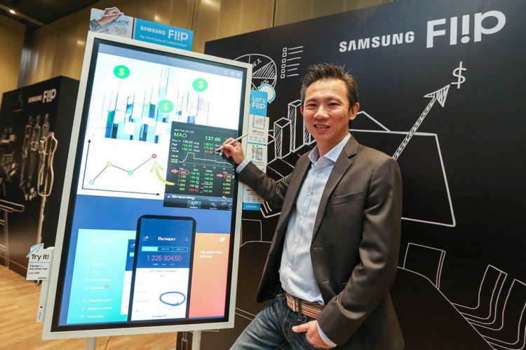 Samsung Flip Digital Flipchart for Business