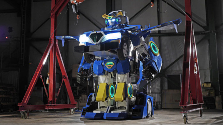 J-deite RIDE หุ่นยนต์ แปลงร่าง Transformers
