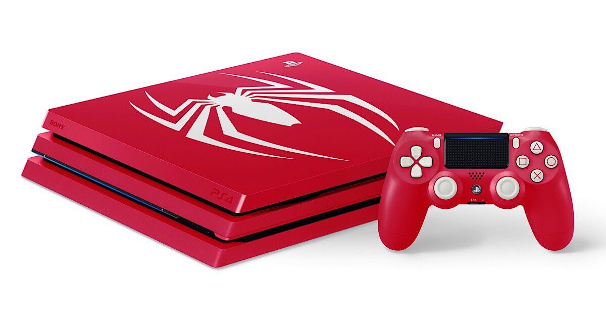 PS4 Pro Spider-Man Limited Edition