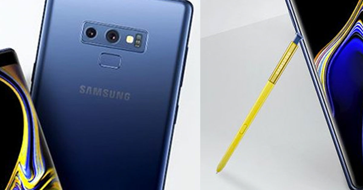 Samsung Galaxy Note 9 leak