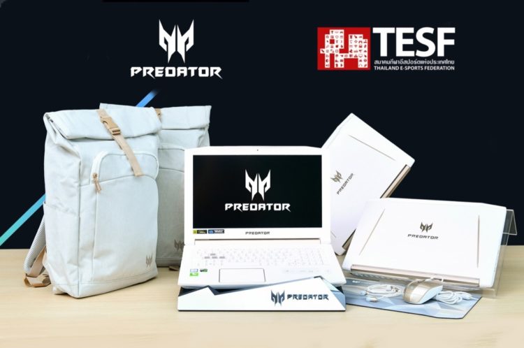 Acer Predator สนับสนุน นักกีฬาอีสปอร์ตไทย