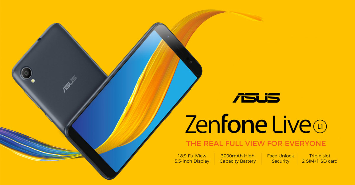Asus ZenFone Live (L1) ราคา