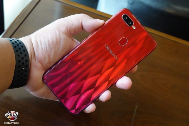 รีวิว OPPO F9 ราคา Lazada Shopee