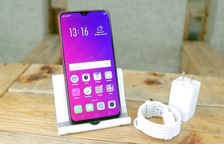 รีวิว OPPO F9 ราคา Lazada Shopee