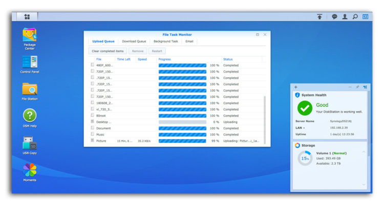 รีวิว Synology DS218j NAS