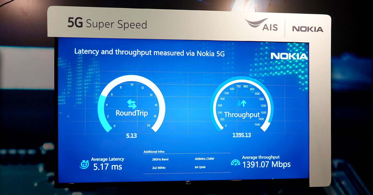 AIS ทดสอบ 5G