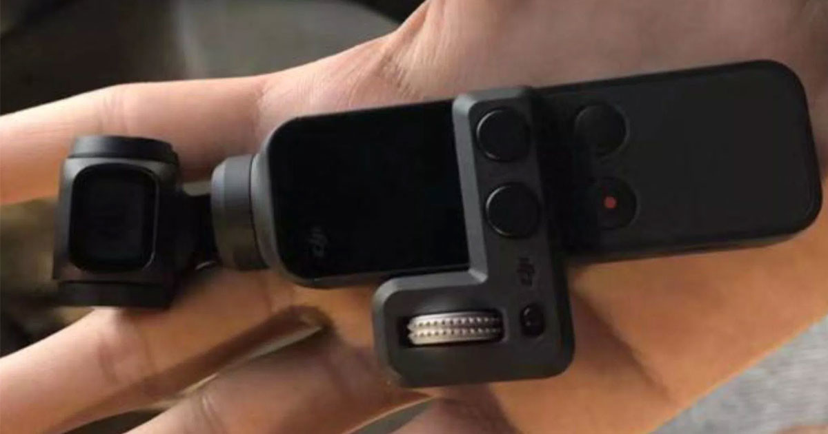 DJI OSMO Pocket leaked