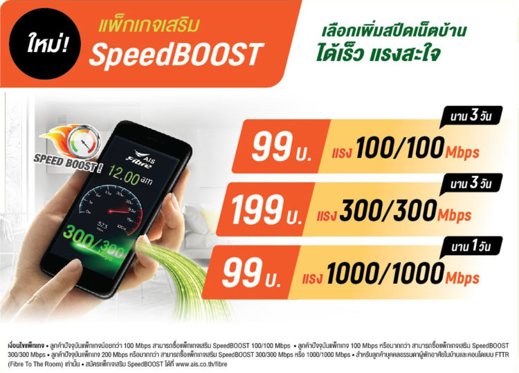 package AIS Fibre Speedboost