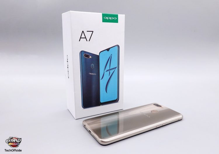 รีวิว OPPO A7 ราคา โปรโมชั่น