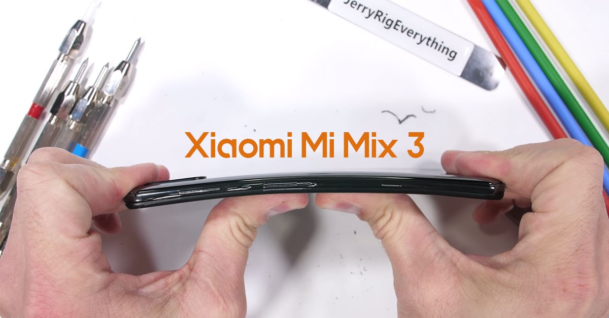 Xiaomi MiMix 3 Test