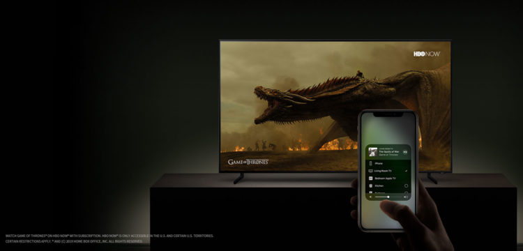 Samsung Smart TV Apple iTunes AirPlay2
