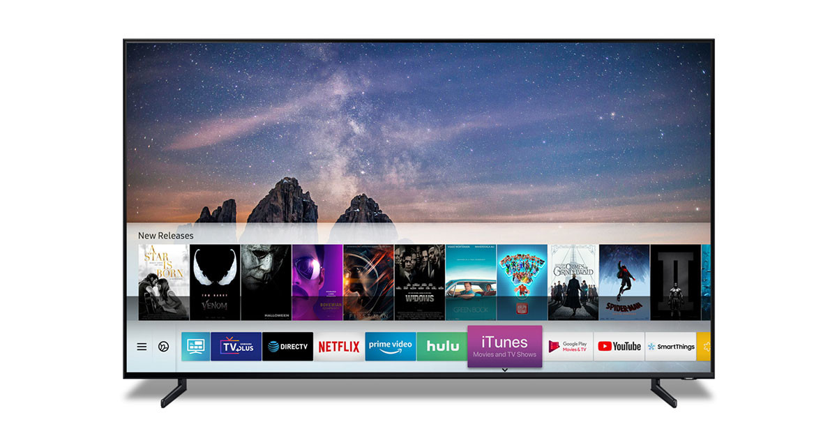 Samsung Smart TV Apple iTunes AirPlay2