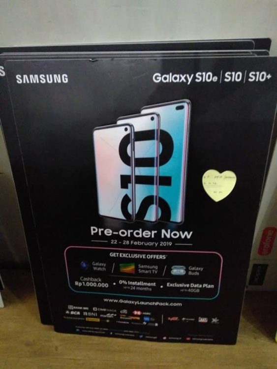 จอง Galaxy S 10