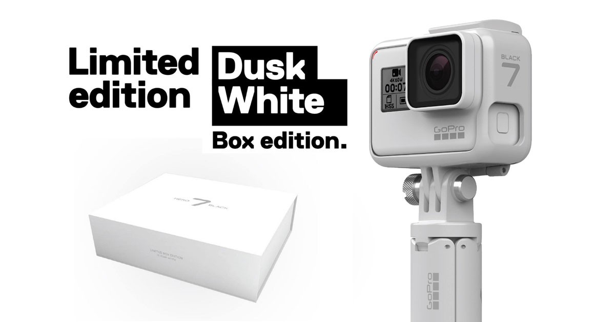 GoPro HERO7 Black Limited edition สีขาว Dusk White