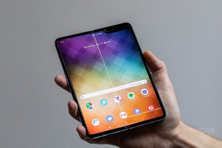 Samsung Galaxy Fold จอพัง