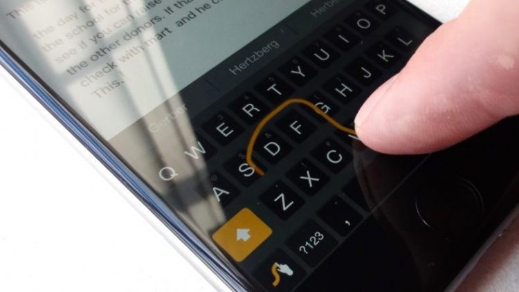 iOS Swipe Keyboard