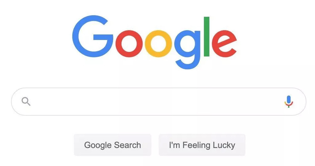 Google replace magnifying glass icon with search button google.com