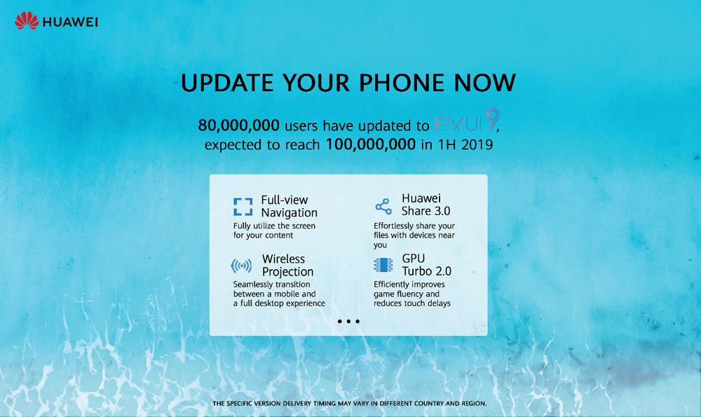 Huawei EMUI 9.0