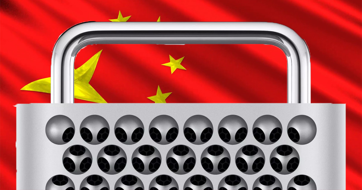 Mac Pro 2019 move production to China